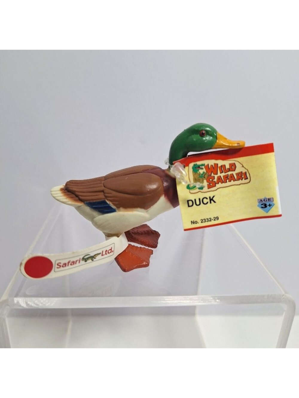 Wild Safari Duck Figure Ltd #2332 Vintage 1998 With Tags Cake Topper